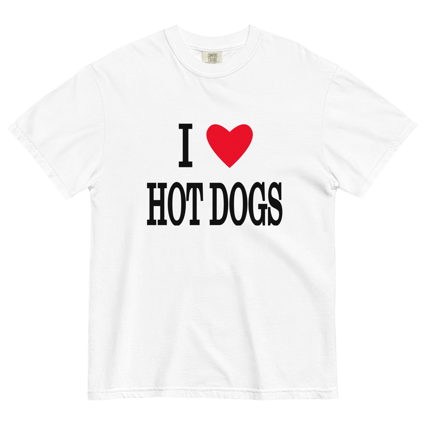 Hotdogs comfort colors t-shirt