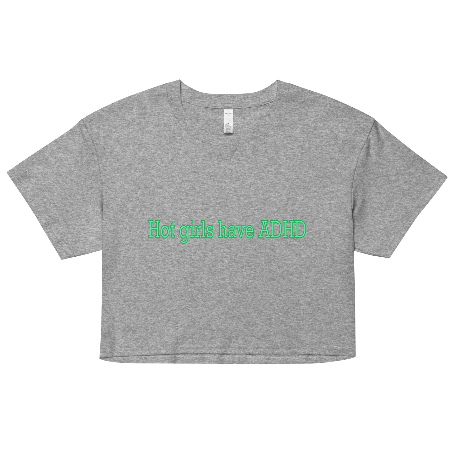 Hot girls ADHD crop top