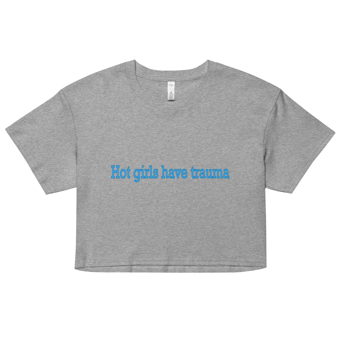 Hot girls trauma crop top