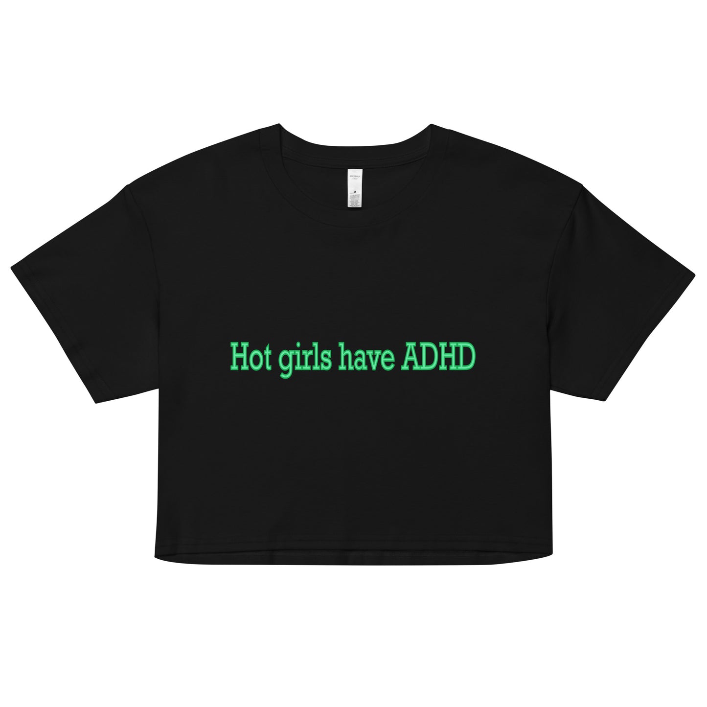 Hot girls ADHD crop top