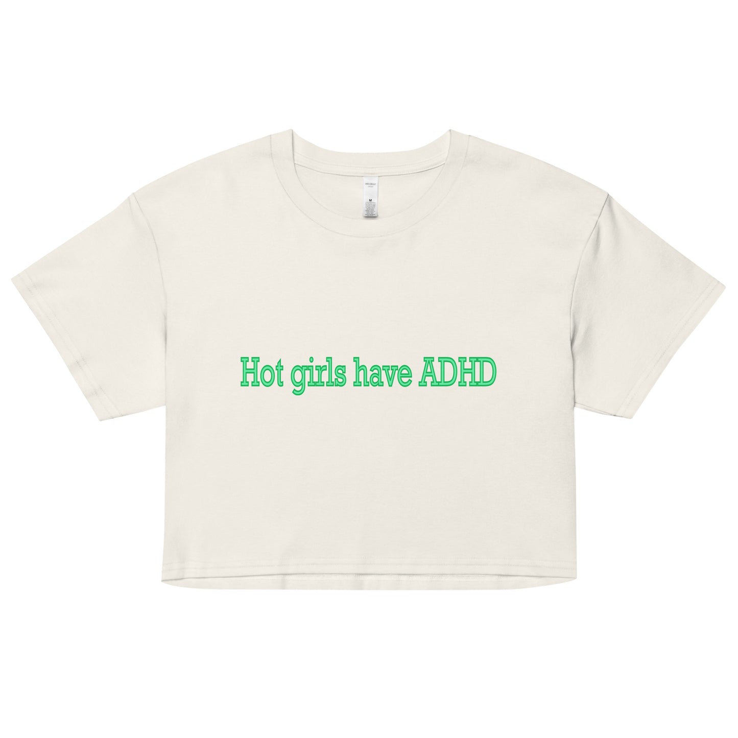 Hot girls ADHD crop top