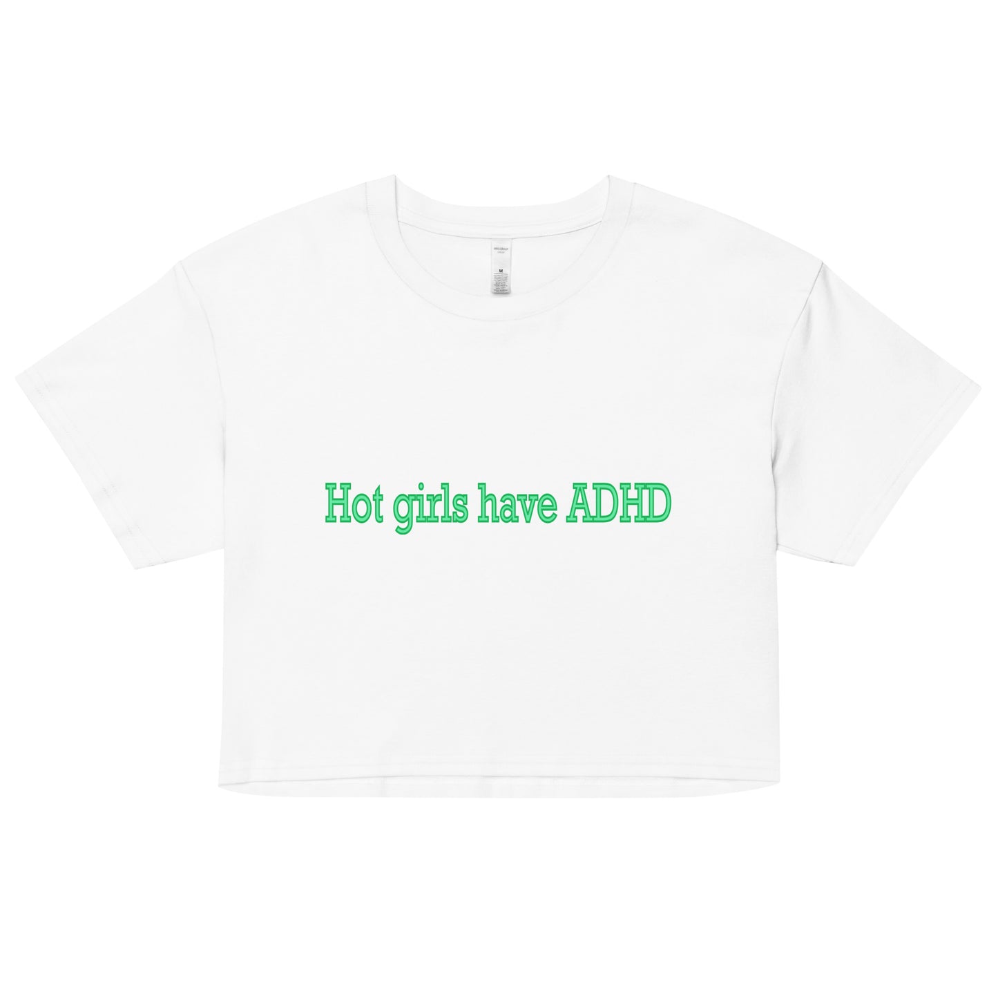 Hot girls ADHD crop top