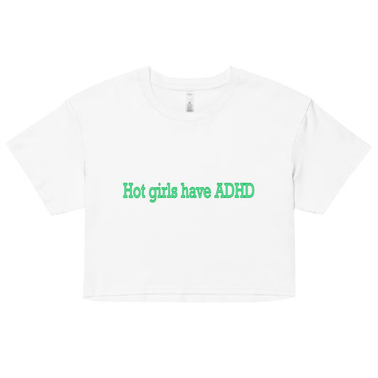 Hot girls ADHD crop top